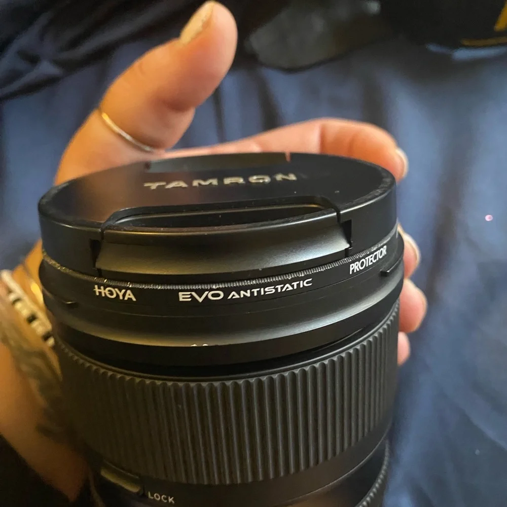 Lens and case for professional digital camera Nikon D850